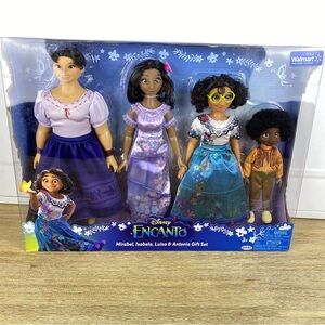 Disney Encanto 4-Doll Set - Mirabel, Isabela, Luisa & Antonio New